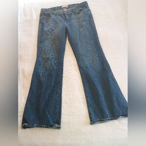Steve & Barry's Vintage Dark Blue Flare Jeans